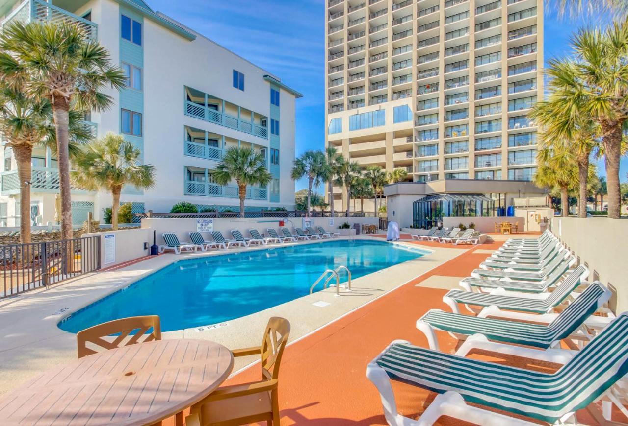Lively Views From The Balcony At Ocean Forest Plaza Myrtle Beach Exteriér fotografie