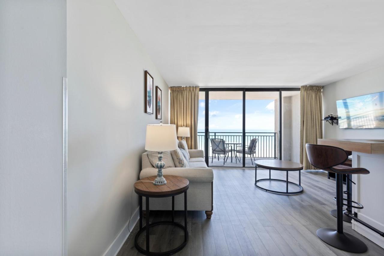 Lively Views From The Balcony At Ocean Forest Plaza Myrtle Beach Exteriér fotografie