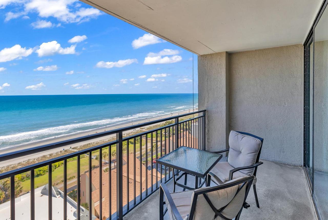 Lively Views From The Balcony At Ocean Forest Plaza Myrtle Beach Exteriér fotografie