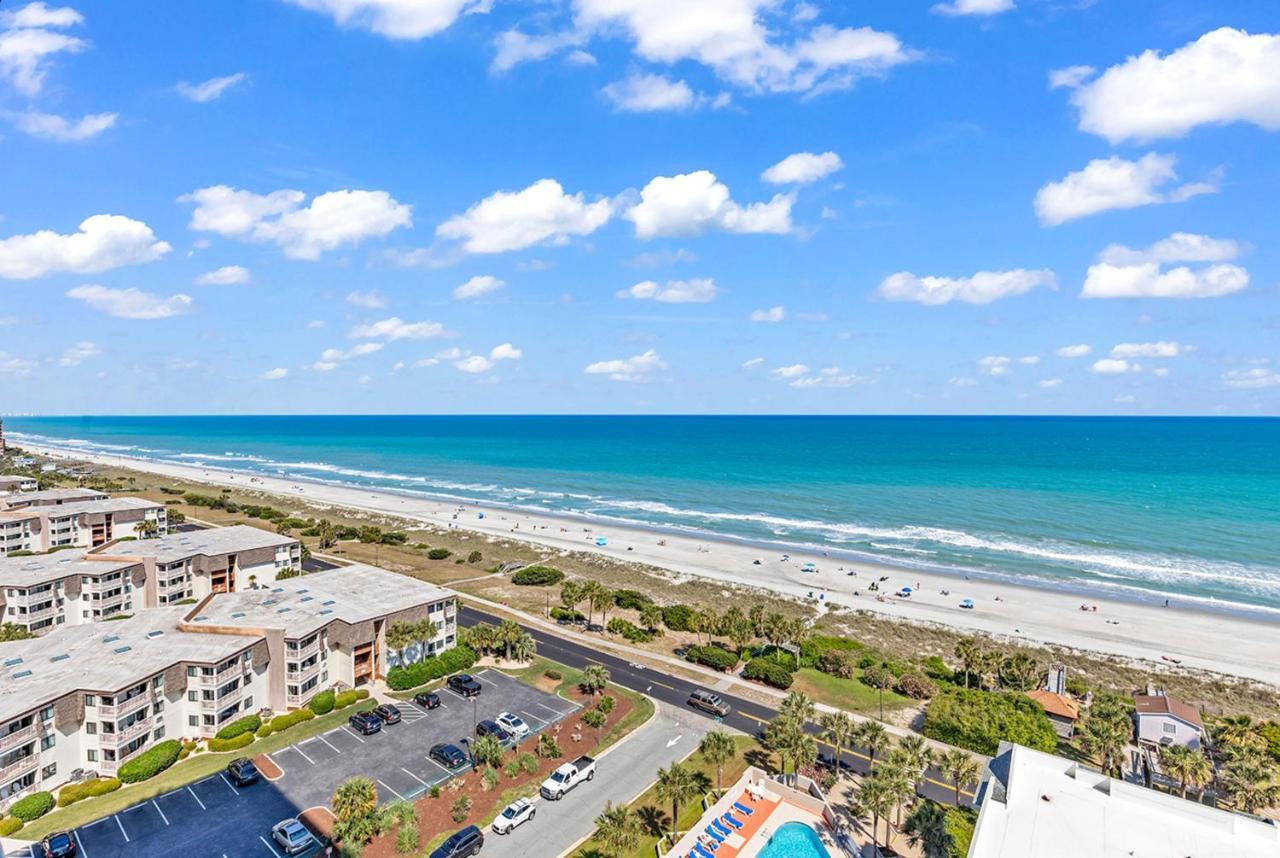 Lively Views From The Balcony At Ocean Forest Plaza Myrtle Beach Exteriér fotografie